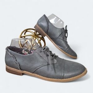 Sugar Wilco Gray Lace-Up Oxford Shoes Size 8.5